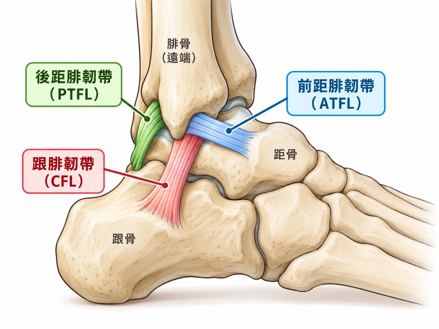 腳踝扭傷後為什麼一直怪怪的?